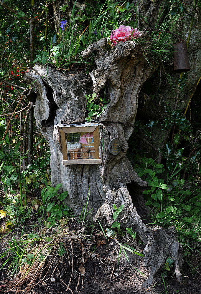 Furzey Gardens New Forest Fairy Door 'The School for Tiny Fairies'